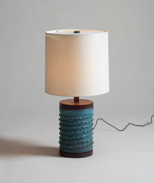 SMALL PINCHED CERAMIC LAMP