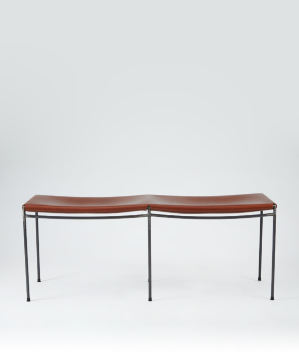 UNTITLED LEATHER BENCH