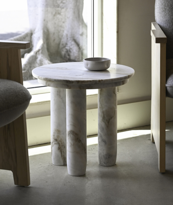STONE BAUME SIDE TABLE