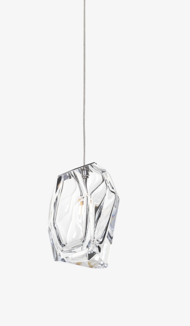 CRYSTAL ROCK RAW PENDANT