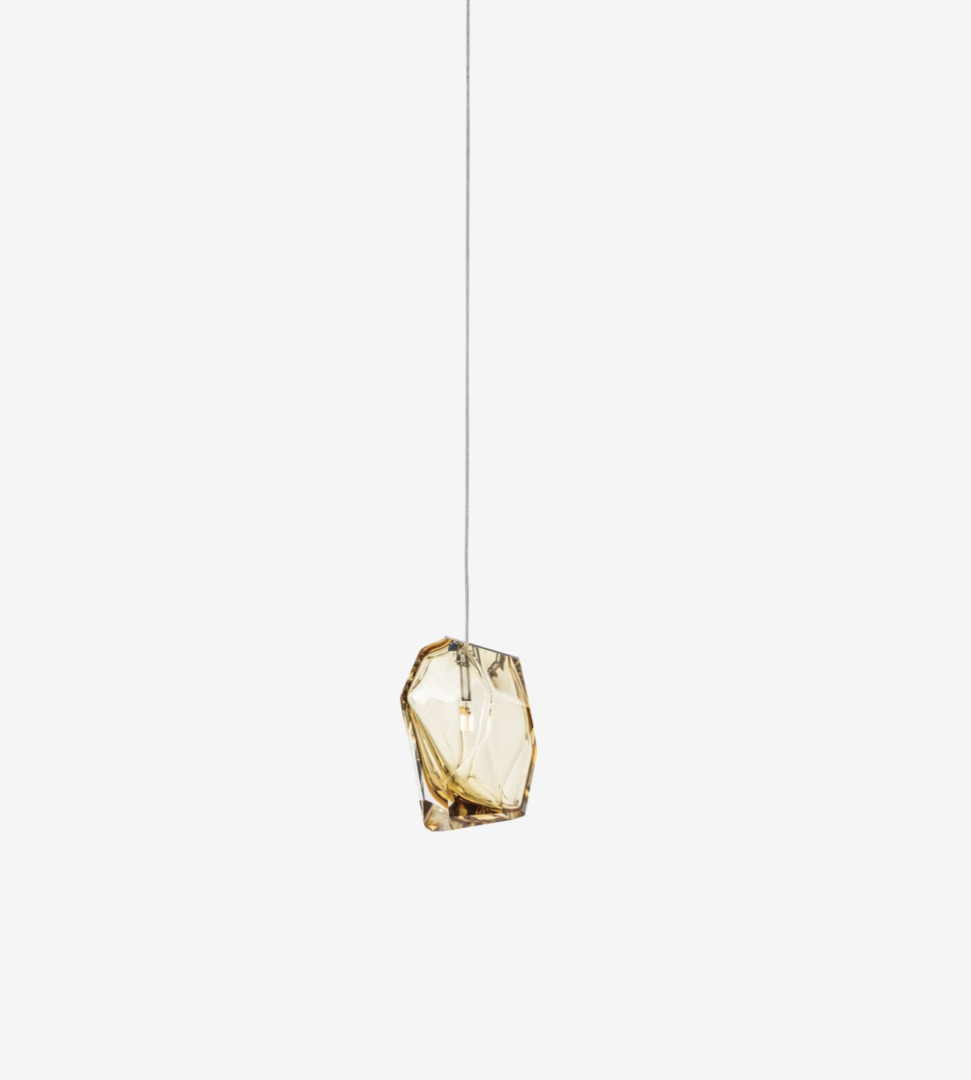CRYSTAL ROCK RAW PENDANT