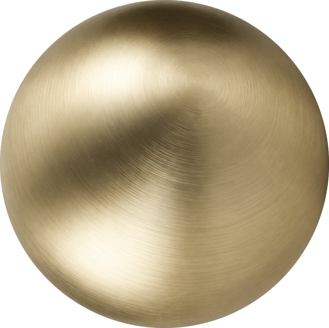 BRUSHED BRASS