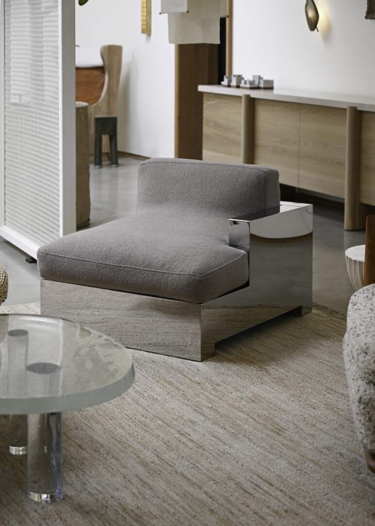 FRANCK 1 ARM LOUNGE CHAIR