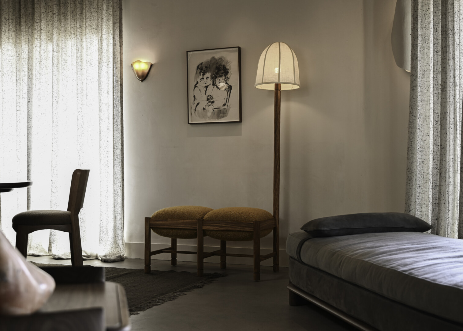 DUBEL DOUBLE BENCH LAMP