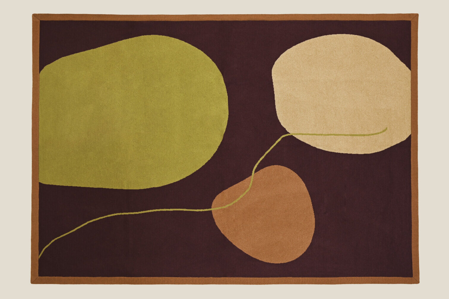 L SERIES CASHMERE BLANKET – BURGUNDY