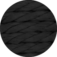 BLACK DANISH CORD