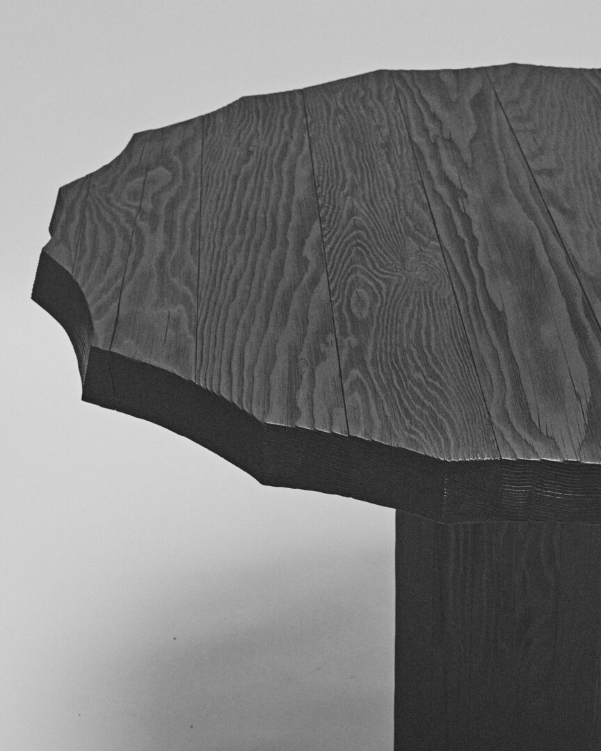 FREE SHAPE ROUND DINING TABLE