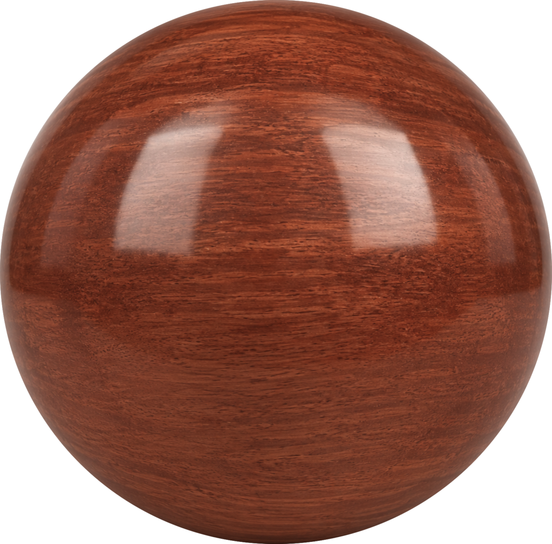HIGH GLOSS NATURAL MAHOGANY