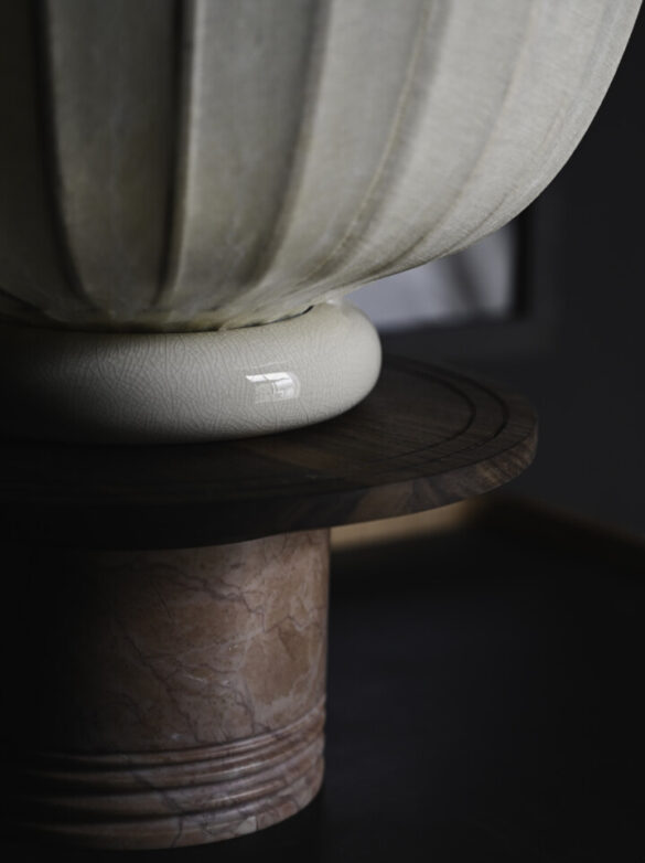 PEACH CHARM TABLE LANTERN