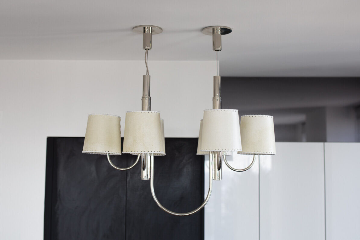 SERIES 01 DOUBLE UPRIGHT ELECTROLIER