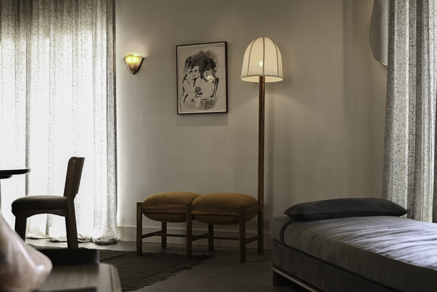 DUBEL DOUBLE BENCH LAMP