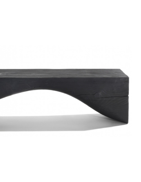 CHARRED CURVE BENCH