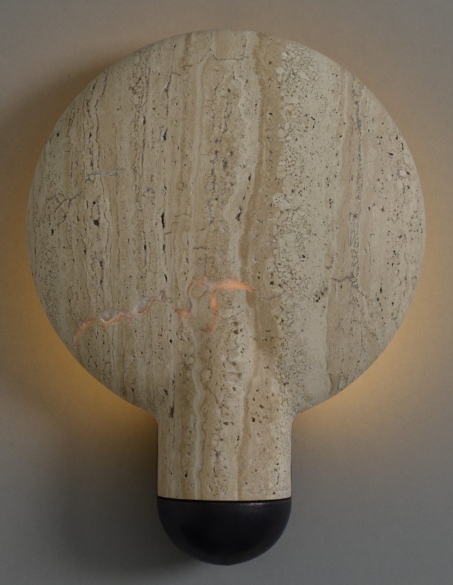 SURFACE WALL SCONCE TRAVERTINE