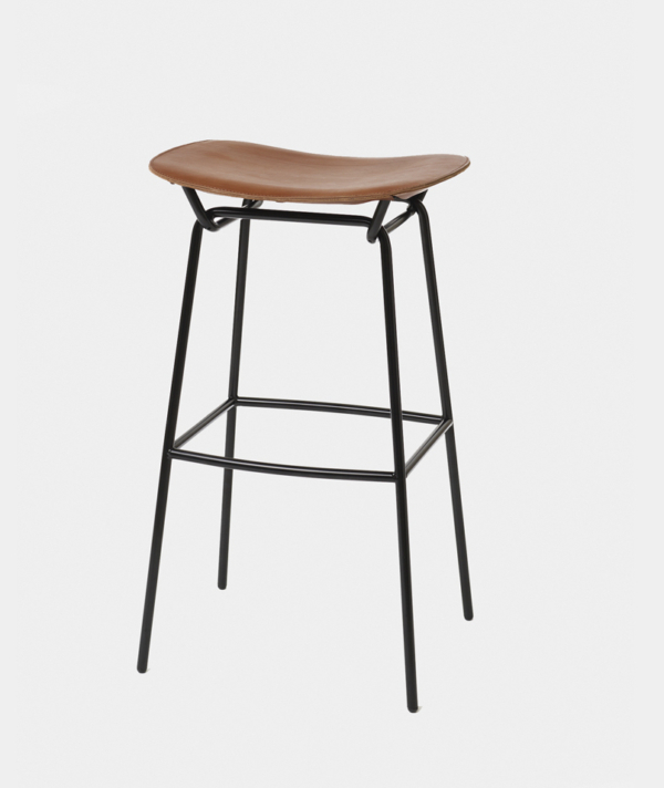 LEATHER SLING STOOL