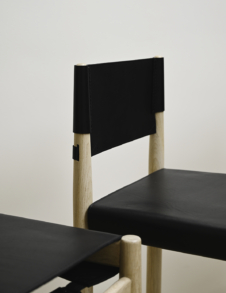 CAMPAIGN DINING CHAIR