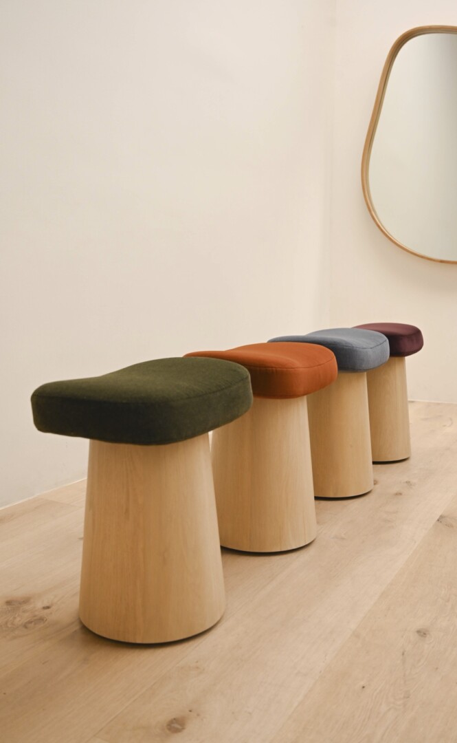SPULE WOOD STOOL