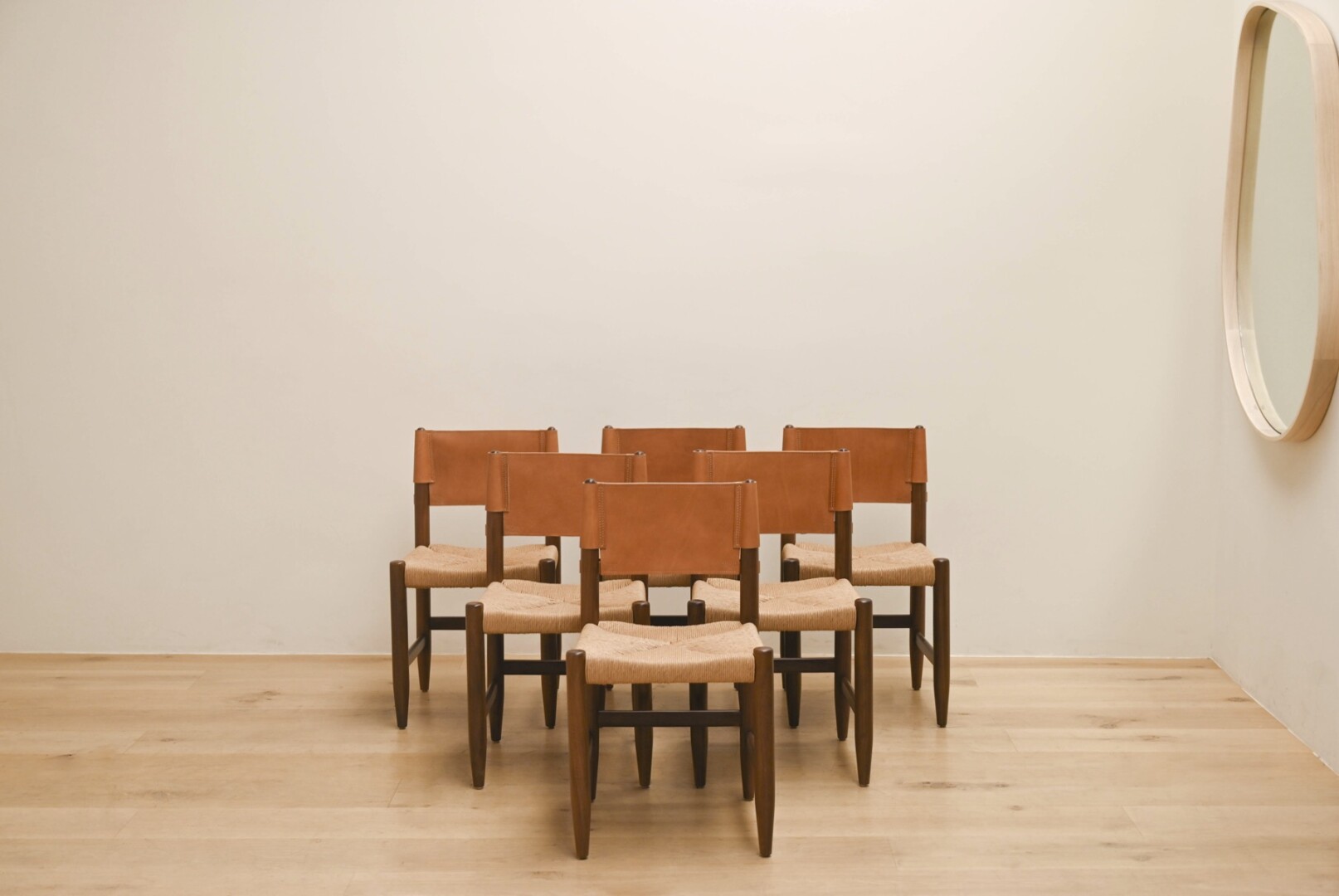 CAMPAIGN RUSH SEAT DINING CHAIR