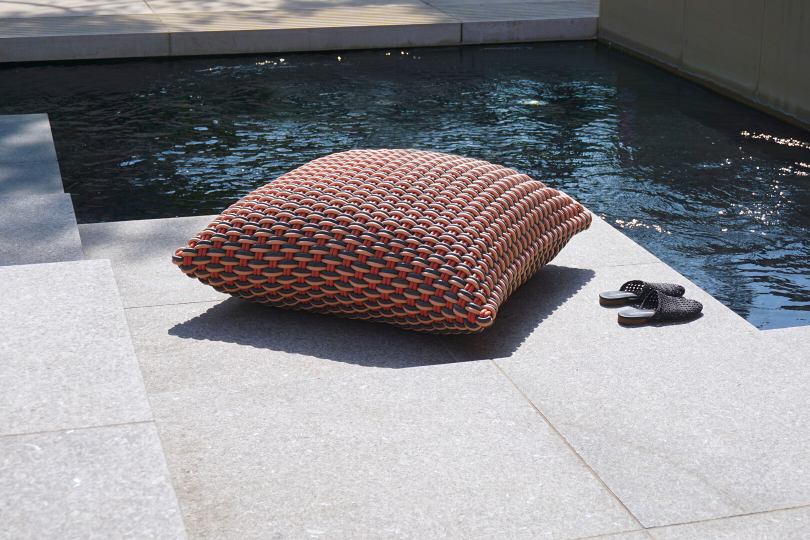 MONOCHROME FLOOR PILLOW