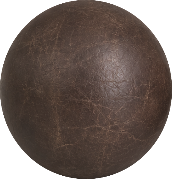 CHOCOLATE BROWN LEATHER