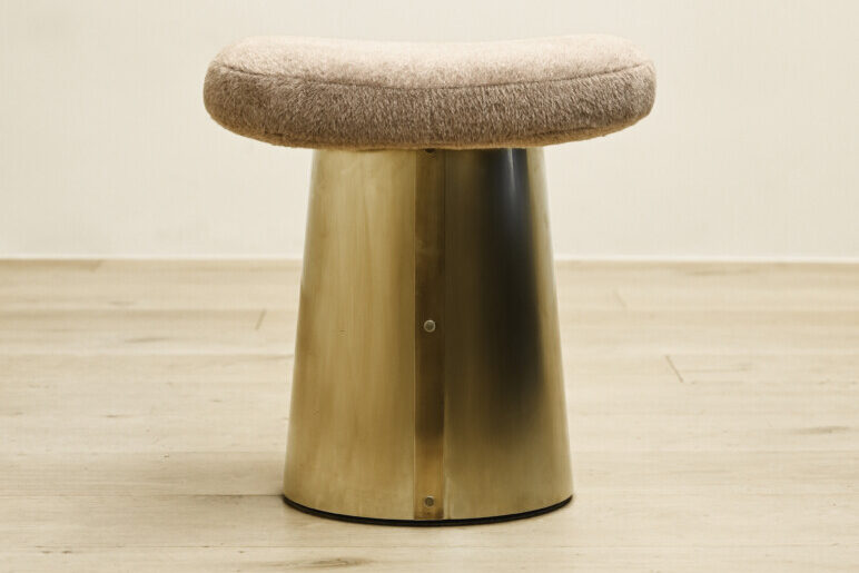 SPULE BRASS STOOL