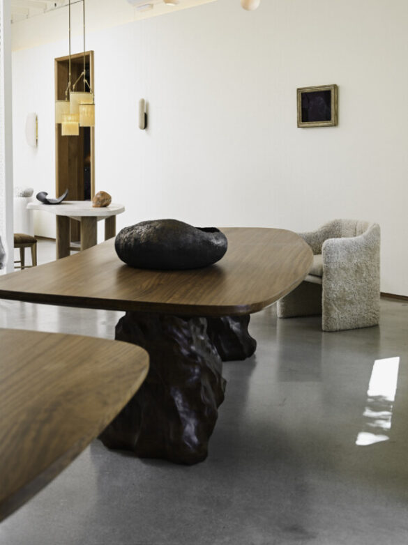 WOOD BOULDER TABLE II
