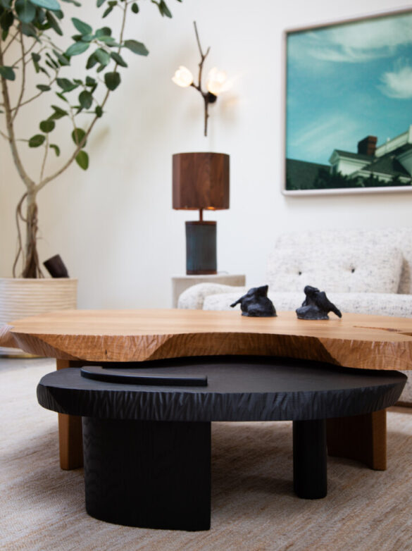 RAND NESTING COFFEE TABLE & SIDE TABLE  – WOOD