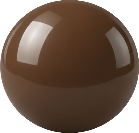POWDER COATED - CHAR BROWN 
