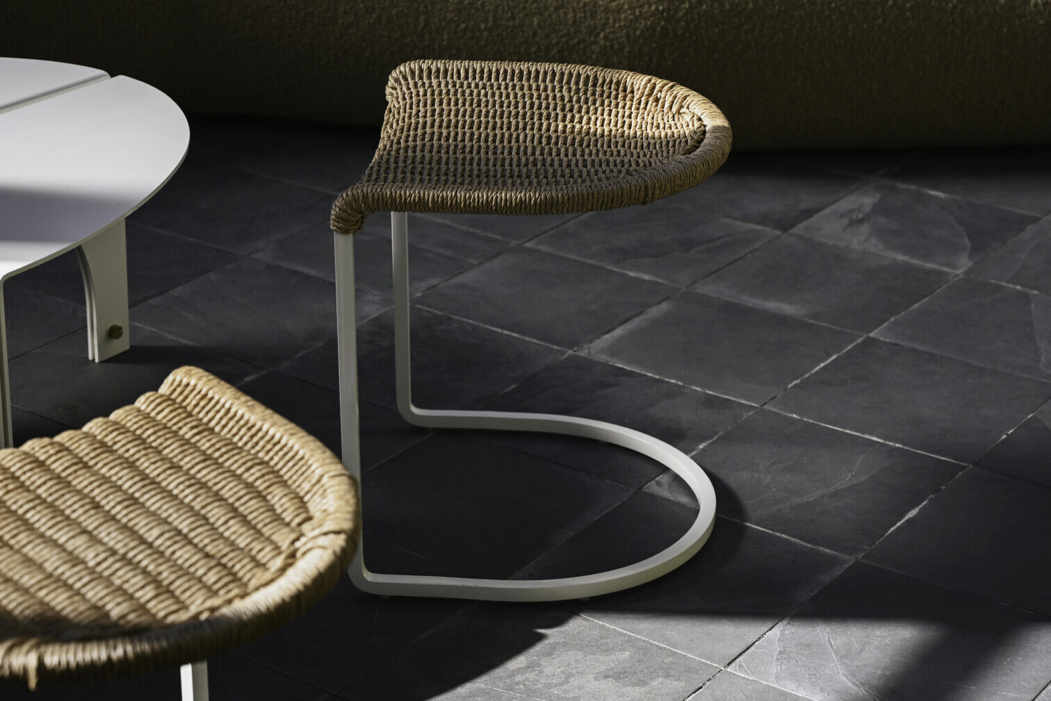 LEDER STOOL – OUTDOOR