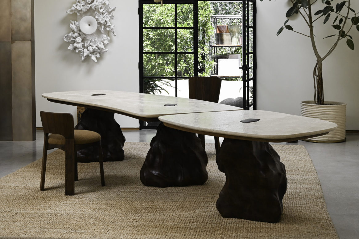 FELSEN DINING TABLE WOOD – DOUBLE BOULDER