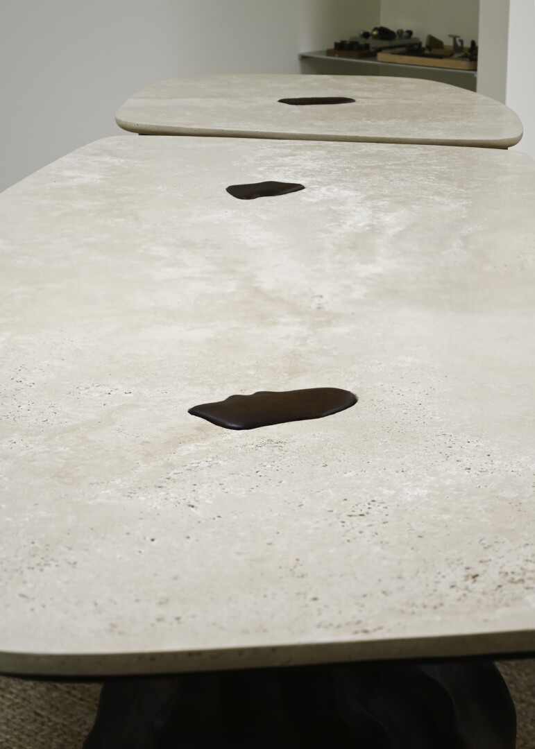 FELSEN DINING TABLE WOOD – DOUBLE BOULDER
