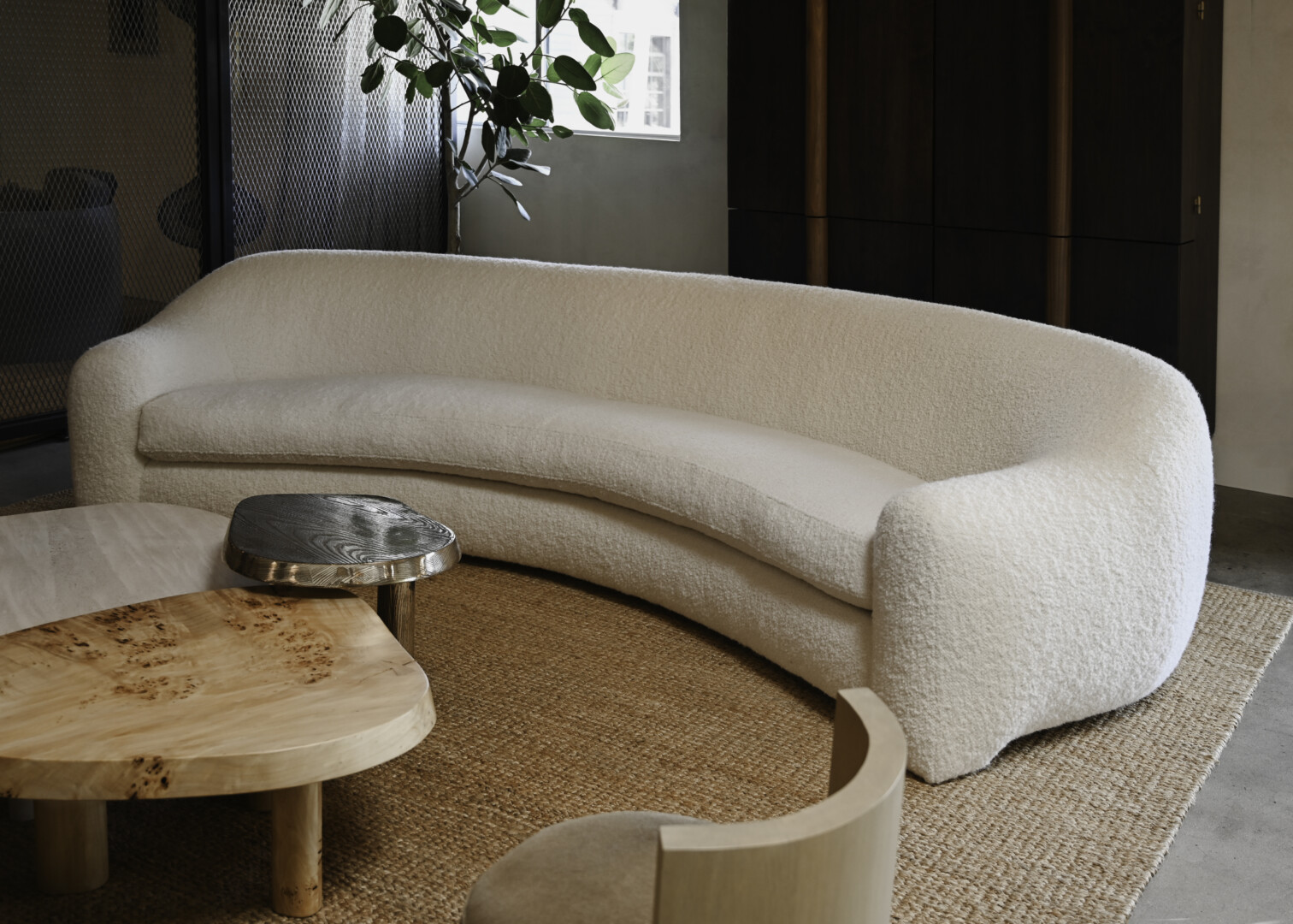 BIRNE SOFA CURVED