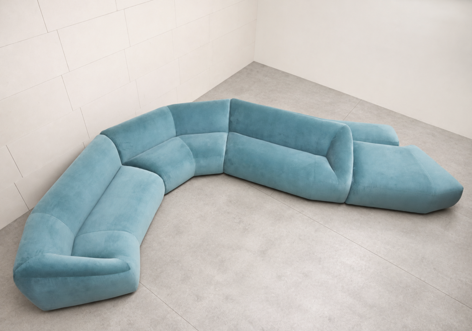 POUF SECTIONAL TRIO