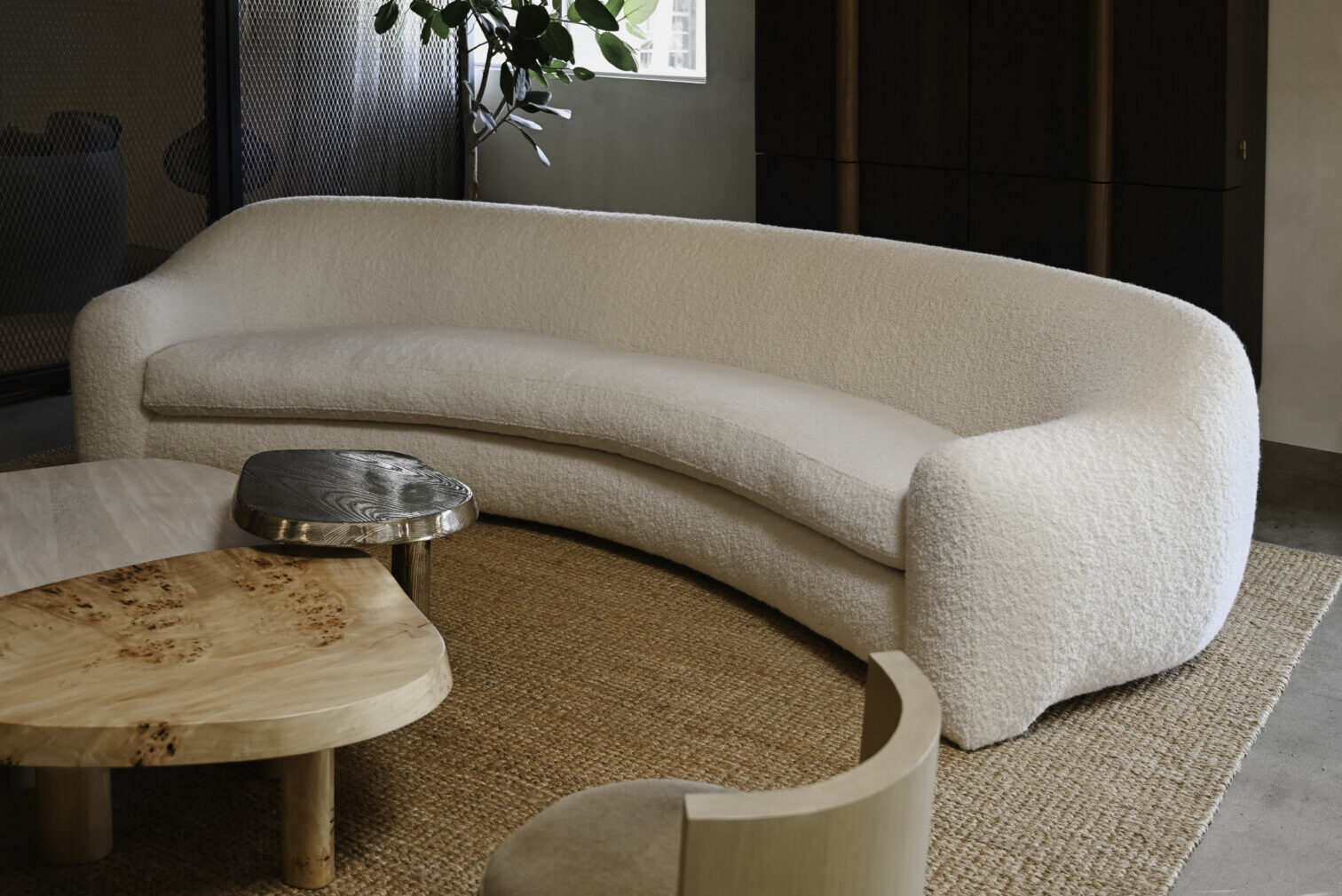 BIRNE SOFA CURVED