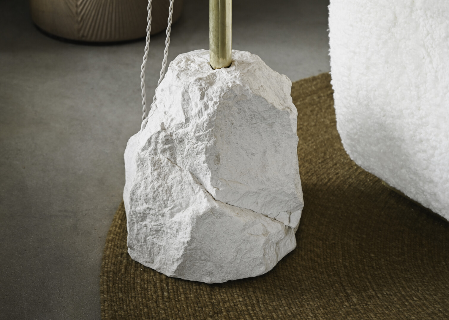 BOULDER DOUBLE SHADE FLOOR LAMP