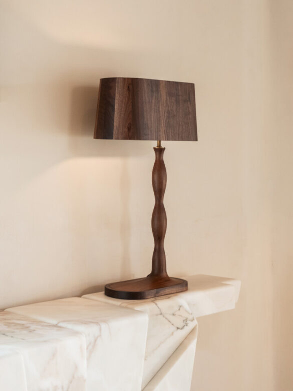 TRAGER TABLE LAMP – ALL WOOD