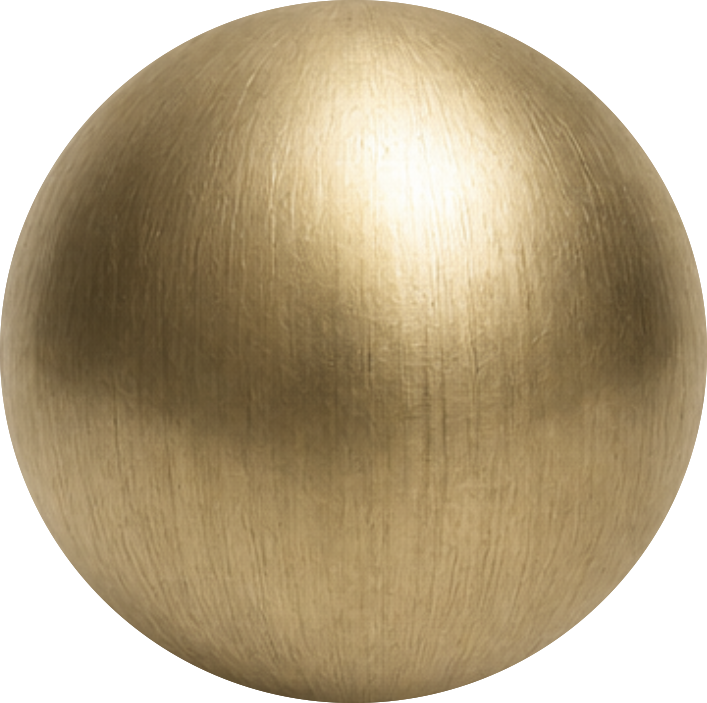 BRUSHED BRASS 