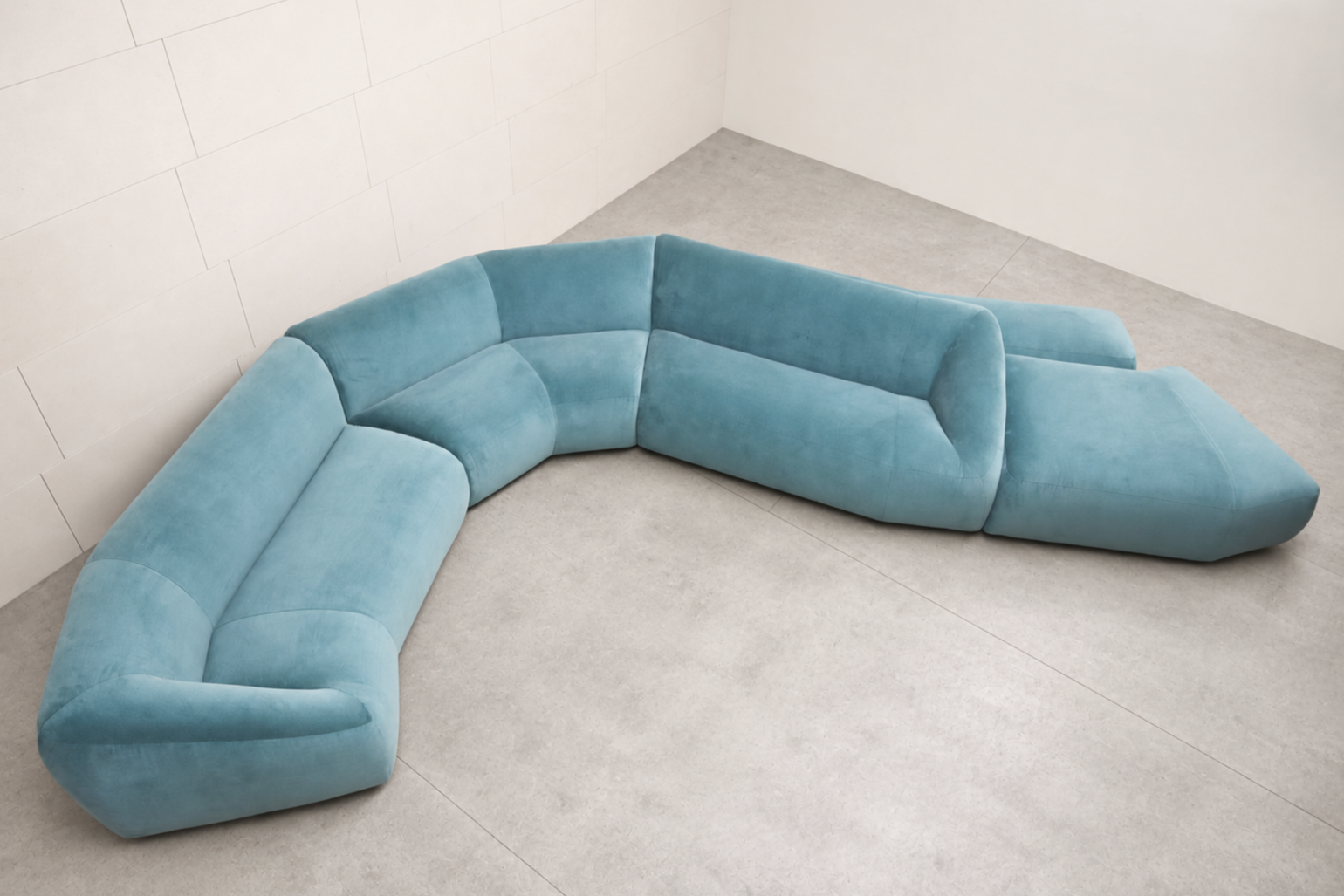 POUF SECTIONAL TRIO
